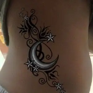 Phenomenal White Rib Cage Tattoo